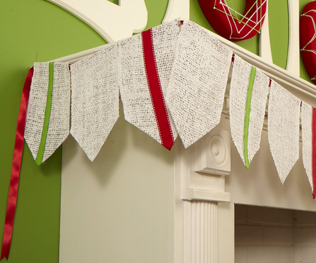 Burlap Garland Banner FloraCraft