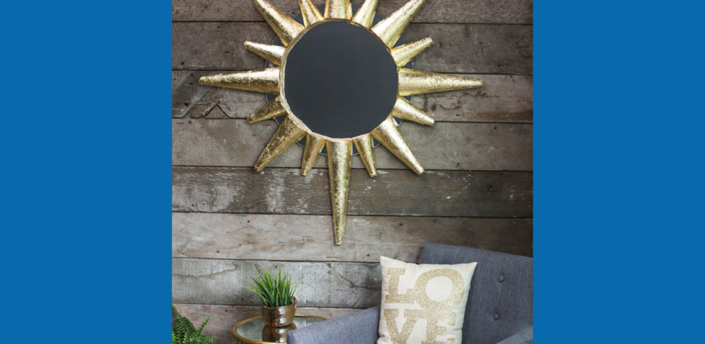 sun decor on all with chair