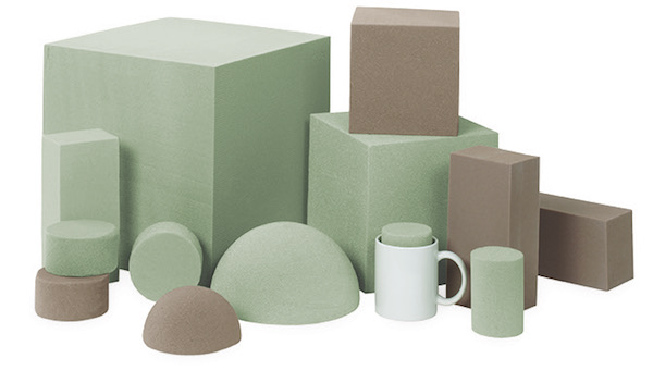 Green Dry Foam, Dry Floral Foam Bricks, Foam for Preserved Roses, Foam for  Dry Roses, Green Foam Blocks for Flower Arrangements, Dry Foam 