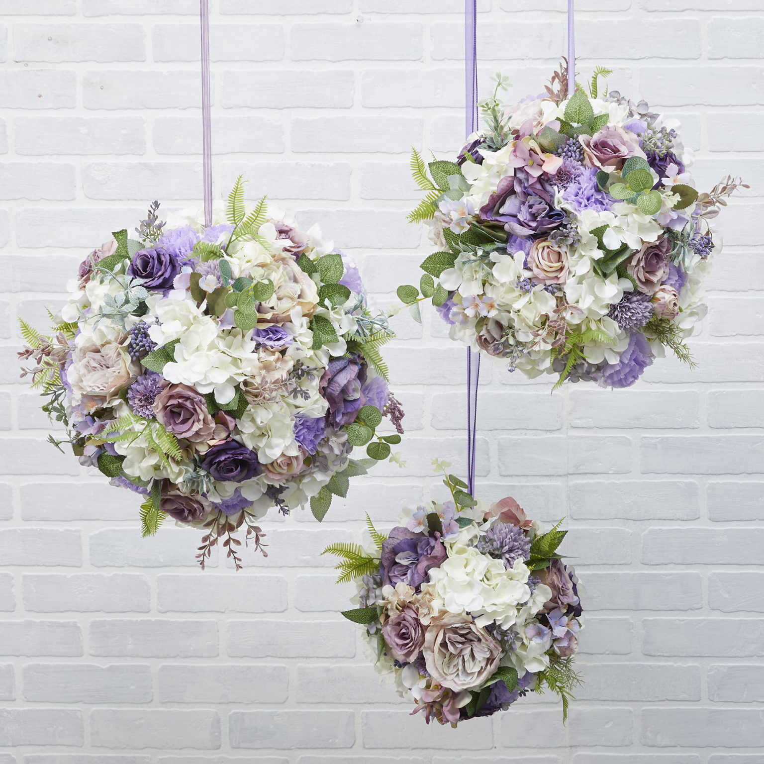 Faux Floral Spheres FloraCraft